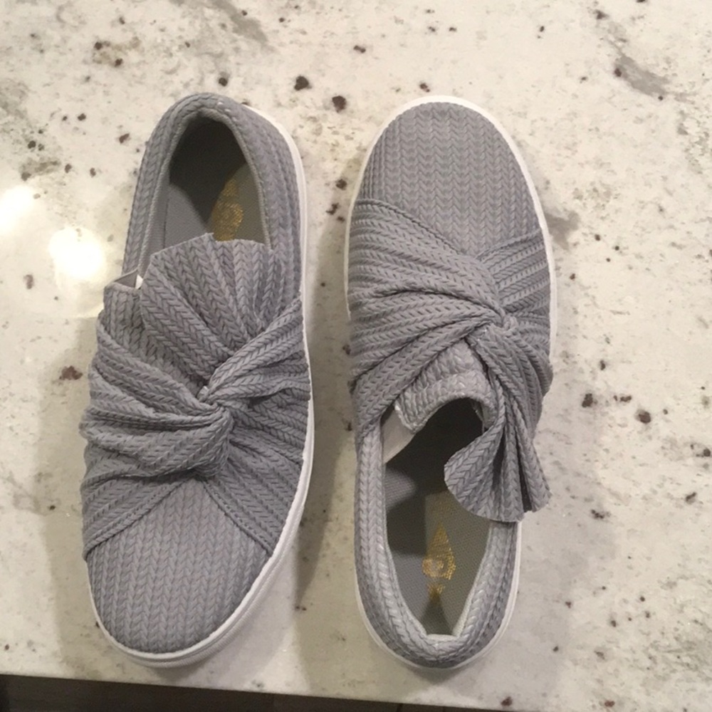 Grey shoes